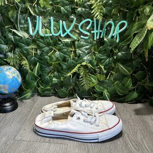 Converse Shoes Womens 9 Chuck Taylor All Star Shoreline Sneakers White 537084F